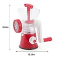 Manual Meat Grinder, Heavy Duty Meat Mincer Sausage Stuffer, 3in1