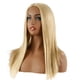 thumbnail image 5 of Hvxrjkn Blonde Wigs para Mujer, Peluca de Pelo Corto y Liso Rubio, Reemplazo de Pelo Suave, Mujeres Cortas con Flequillo y Rejilla, 5 of 9
