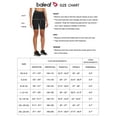 thumbnail image 6 of High Waist Black Yoga Running Compression Biker Shorts for Workouts Exercise with 3 Pockets, 6 of 6