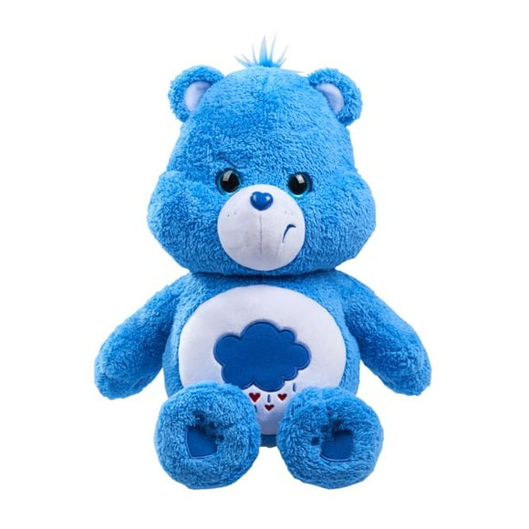 Care Bears 14” Grumpy Bear - Blue Plushie for Ages 4+ – Perfect Stuffed Animal Holiday, Birthday Gift, Super Soft and Cuddly – Good For Girls and Boys, Employees, Collectors, The best gift for friend