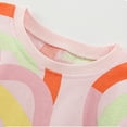 thumbnail image 5 of Hienoo Toddler Girls Outfits Summer Casual Short Sleeve T-Shirt Shorts Set, Sizes 3-12, 5 of 8