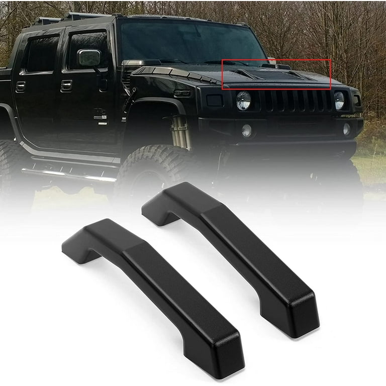 H20047SC 2005-2010 H2 Hummer SUT Chrome Billet Tail Gate Bucket & Handle Set | Pirate Mfg