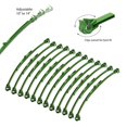 thumbnail image 2 of 12 Pcs Garden Stake Connector for Tomato Cage, 10-14 inchExpandable Trellis Stake for Stakes, for Climbing Vegetables Fruits CUTICAT estacas de tomate, 2 of 7