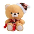 thumbnail image 3 of Christmas Teddy Bear - Extra Soft Stuffed Animals Toys for Kids, Cute Plush Stuffed Animal Toys Gift for Holiday Party Christmas Decorations, 4x9 inch Stuffed Animals for Girls & Boys, 3 of 7