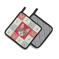 thumbnail image 2 of Carolines Treasures CK5112PTHD Dragon Li Cat Love Pair of Pot Holders, 7.5HX7.5W, multicolor, 2 of 4