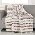 thumbnail image 3 of Greenland Home Fashion Bella Ruffle Accessory Throw Blanket - Multi 50x60", 3 of 5