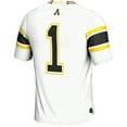 thumbnail image 3 of Youth GameDay Greats #1 White Appalachian State Mountaineers Endzone Football Jersey, 3 of 4