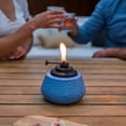 thumbnail image 4 of TIKI® Brand Adjustable Flame 6 Inch Stone Table Torch Blue, 4 of 4