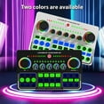 thumbnail image 5 of X50 Live Sound Card Audio Mixer Recording Desktop Singing BT OTG Digital Lossless Transmission for Podcasting Gaming A, 5 of 8