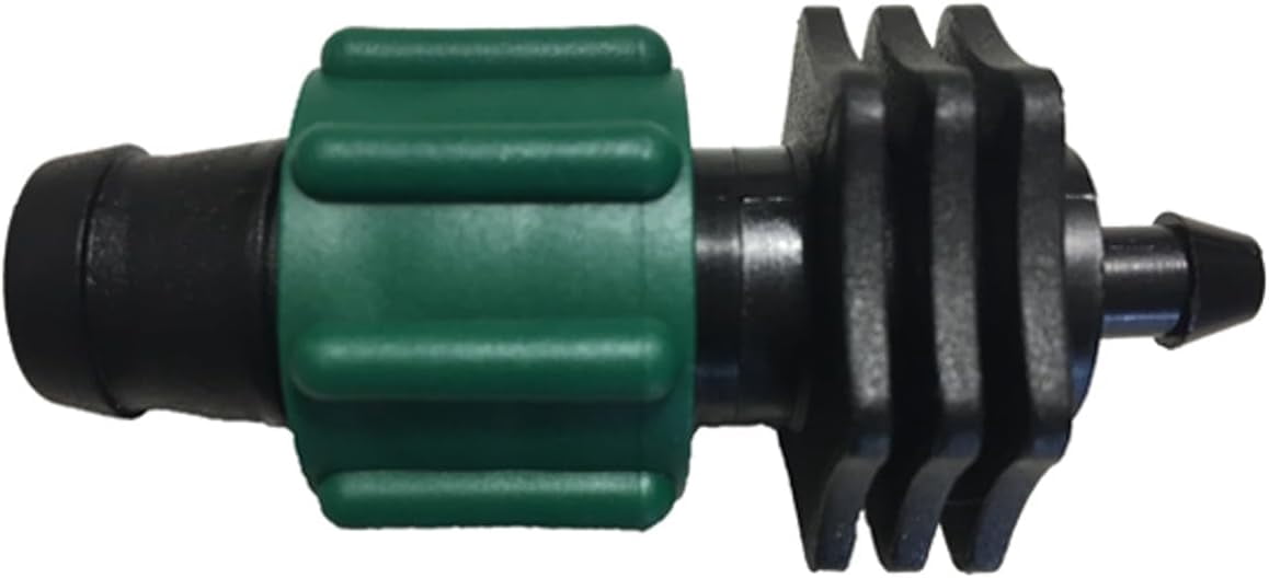 (50 Pack) DripWorks Irritec Tape Loc Fittings for 5/8"" Drip Tape, Couplers, Tees, Elbows, Leak-Free Connection