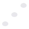 thumbnail image 2 of ziyahi Non - pour Tapis de Glissement Tapis de Tapis Tapis Pièce de Monnaie Rond Forme Tapis de Montage Ruban Bon Collant Tapis Non - pour Tapis de Glissement Blanc 30 Paires 3Set, 2 of 6