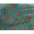 thumbnail image 4 of oneOone Georgette Viscose Turquoise Green Fabric Batik Diy Clothing Quilting Fabric Print Fabric By Yard 42 Inch Wide - R6, 4 of 4