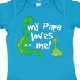 thumbnail image 4 of Inktastic My Papa Loves Me Dinosaur Boys Baby Bodysuit, 4 of 5