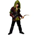 thumbnail image 2 of Disfraz de arquero para niños, disfraz de cazador, Robin Hood, Cosplay para Halloween, Purim, trajes de fiesta de Carnaval, 2 of 5