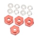 thumbnail image 5 of Cubo hexagonal de rueda RC, 4 piezas Acoplador hexagonal RC Adaptador hexagonal RC Adaptador hexagonal de rueda RC Logre más, 5 of 9