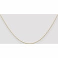 thumbnail image 2 of 10K Yellow Gold .5mm Carded Cable Rope Chain (16 X 0.5) Made In United States 10k5ry-16, 2 of 5