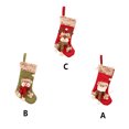 thumbnail image 3 of Toystoory calcetín de Navidad, decoración de árbol, bolsa de regalo de dulces, calcetines de dibujos animados, adorno, accesorio de fiesta, Kits de decoración para fiestas Muñeco de nieve Toystoory HA069723-02, 3 of 6