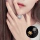 thumbnail image 5 of Qarigey Anillo de apertura para mujer, anillos de decoración de cobre, decoraciones de mano ajustables, joyería chapada para niñas y mujeres, joyería Ropa, zapatos y accesorios Miscelánea Oro Qarigey AP014632-02, 5 of 6