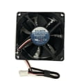 thumbnail image 2 of 50PCS/Set Computer CPU Case Cooler,ZE8025ASL,12V 0.15A 80mm*80mm*25mm Long Life Bearing Quiet Cooling Fan, 2 of 2