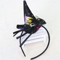 thumbnail image 2 of Halloween bruja sombrero niños diadema Festival fiesta suministros pelo decoración accesorios (#1), 2 of 2