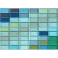 thumbnail image 1 of Ahgly Company Indoor Rectangle Patterned Deep-Sea Green Area Rugs, 2' x 3', 1 of 6