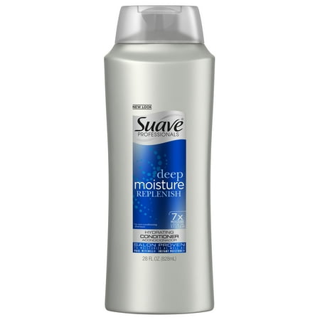 (2 Pack) Suave Professionals Deep Moisture Conditioner, 28 (Best Deep Conditioner For Weave)