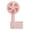 Pink, variant on Tibvox Mini Handheld USB Fan Small Air Circulator for Home Office Car Outdoor Travel