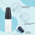 thumbnail image 2 of Aplicadoras con Punta de PrecisióN de 20 Piezas, Botella de Aguja Dispensadora de 10 Ml/0,34 Oz, Botella de Pegamento VacíA PET con Tapa de Sellado, 2 of 5