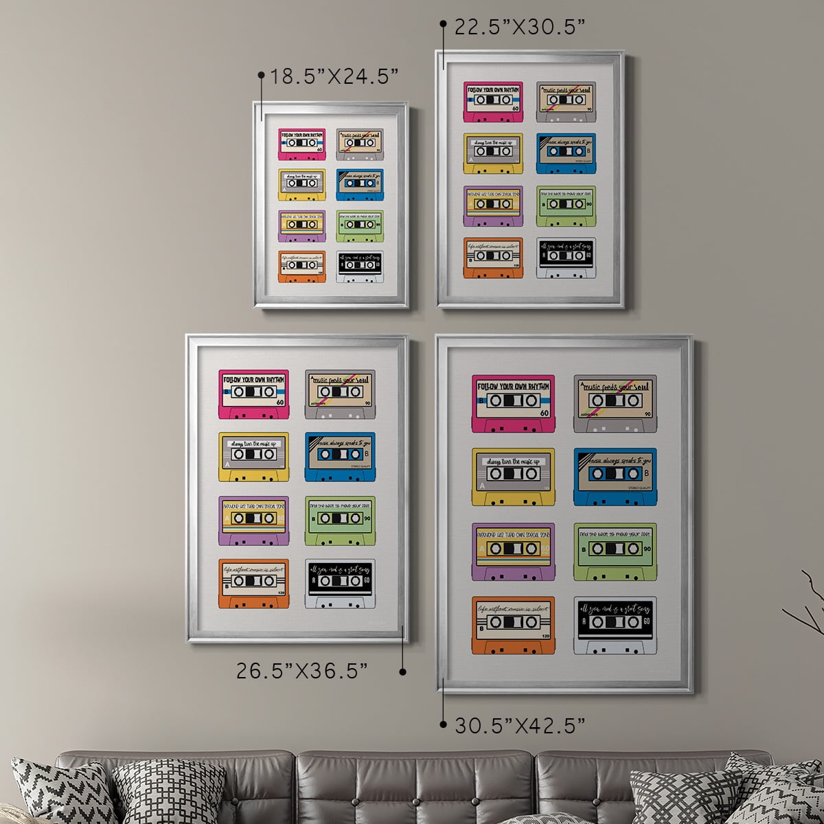 Musical Inspiration Premium Framed Print - Ready to Hang