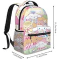 thumbnail image 2 of Kawaii Cinnamoroll Backpack Cinnamoroll Birthday Printing Anime Laptop Backpack, 2 of 7