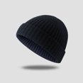 thumbnail image 1 of 1 gorro para hombre y mujer, gorro elástico de invierno para niñas, mujeres, niños, hombres, para clima invernal, negro, M (56-58 cm) TUNC Sencillez, 1 of 5
