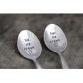 thumbnail image 4 of Couple Engraved Spoon Gift Idea | His And Hers Gifts Ice Cream Spoon Gift for Couple | Ice Cream Lovers Gifts | Boyfriend Valentines Day Gift | Birthday Gift-7 Inch Stainless Steel Spoon, 4 of 5