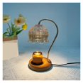 thumbnail image 3 of Lampe Chauffe-Bougie Lampe de Table en Verre Régulateur de Température Sans Fumée Rétro, Chauffage Rapide, 3 of 5