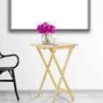 thumbnail image 5 of Casual Home 660-40 5 Piece Tray Table Set, Natural, 5 of 5