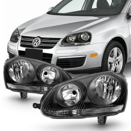 Fit Black 2006 2007 2008 2009 Volkswagen Jetta Gti Halogen Fit Black 2006 2007 2008 2009 Volkswagen Jetta Gti Halogen Headlights Lamp