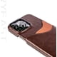 thumbnail image 3 of Funda tipo cartera para iPhone 13 Pro Max con tarjetero de cuero de doble capa, funda protectora a prueba de golpes diseñada para iPhone 13 Pro Max (marrón), 3 of 5
