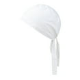 thumbnail image 3 of Hats For Womens Foldable Handmade Soild Print Cotton Chemotherapy Hair Loss Capss Slouchy, 3 of 3