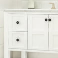 thumbnail image 3 of Noble House Anna Contemporary 48" Wood Bathroom Vanity (Countertop Not Included), 3 of 5