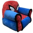 thumbnail image 3 of Marvel Spiderman Kids Figural Bean Bag Chair with Sherpa Trimming, Multi-color, 3 of 6