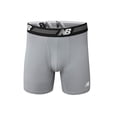 thumbnail image 4 of Calzoncillos tipo bóxer New Balance de 6 pulgadas sin etiqueta para hombre, paquete de 3, 4 of 5