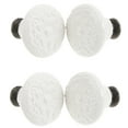 thumbnail image 3 of DECORNIJIA Drawer Handle Rustic Cabinet Knobs White Kitchen and Bedroom 1.30X1.30X1.20in, 3 of 8