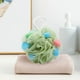 thumbnail image 4 of Decoración del hogar, decoración de habitaciones, decoración de paredes, toalla de baño de espuma exfoliante, versión coreana del baño, baño de color liso, flor de baño, bola de ducha de polietileno., 4 of 6