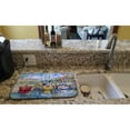 thumbnail image 2 of Caroline's Treasures Paradise Yacht Club Sailboats Dish Drying Mat, 2 of 7