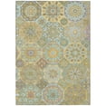 thumbnail image 2 of Addison Rugs Chantille Indoor/Outdoor Transitional Americana Gold Machine Washable Rectangle Rug, 5' x 7'6", 2 of 8