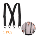 thumbnail image 2 of 1 PCS Hidden Suspenders for Men, 1.5 In X-Shaped Belt Loop Suspender with 4 Snap Loop Men's Adjustable Suspenders with Elastic Straps Strong Clips Suspender for Men Women, 2 of 8