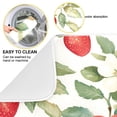 thumbnail image 2 of Yayeee Dish Drying Mat for Kitchen Counter 18"x24" Microfiber Absorbent Pad, Beige Apple Pattern, 2 of 7