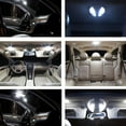 thumbnail image 3 of 27Pcs White In-Car Led Light Kit for - with 50Pcs Car Exterior Door Fastener Moulding Clip for, 3 of 8