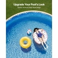 thumbnail image 6 of VEVOR 24-ft Round Above Ground Pool Liner, Overlap Pool Liners, Standard Gauge Vinyl, 48-to-54inch Wall Height, Designed for Steel Sided Above-Ground Swimming Pools, 6 of 9