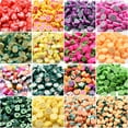 thumbnail image 2 of 100Pcs Mixed Fruit Spacer Beads Smiley Face Beads Color Polymer Clay Beads Colorful Polymer Clay Beads for DIY Jewelry Bracelet Earring Necklace Craft Making Supplies, 2 of 9