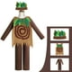 thumbnail image 3 of Disfraces de árbol para niños, tocado, chaleco, mono, accesorios de ropa, traje de simulación M, 3 of 9
